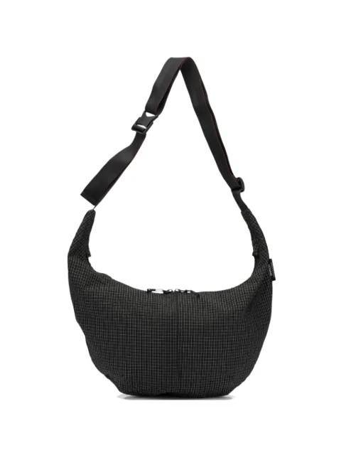 Comme des Garçons Homme grid-pattern shoulder bag