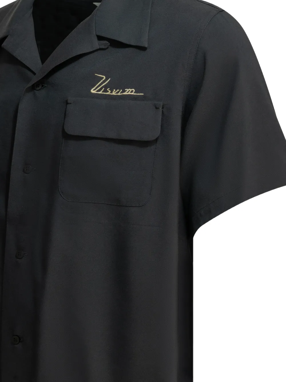  Visvim Camisa Con Logo Estampado - Negro 