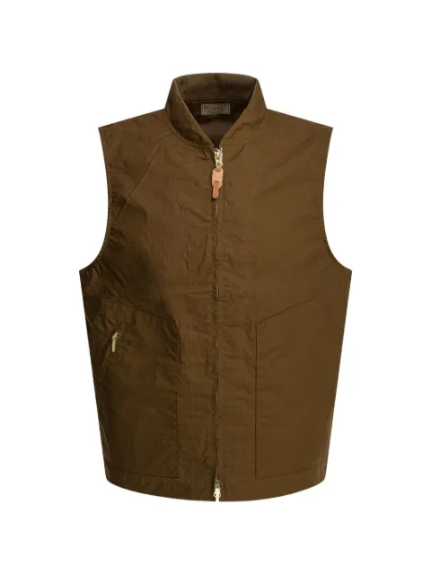 Ceccarelli buckled-side zip-pocket gilet