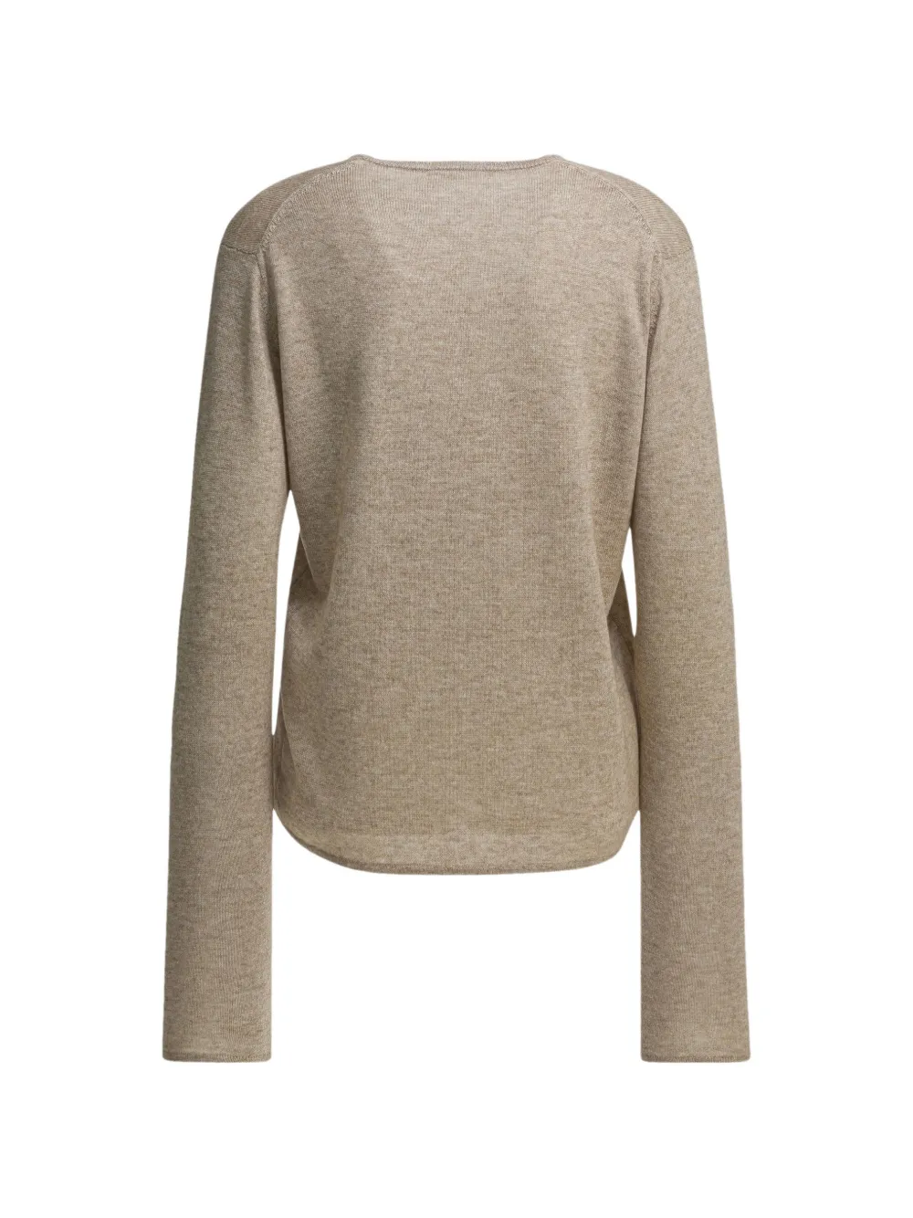 Auralee Trui van kasjmier-zijde Beige