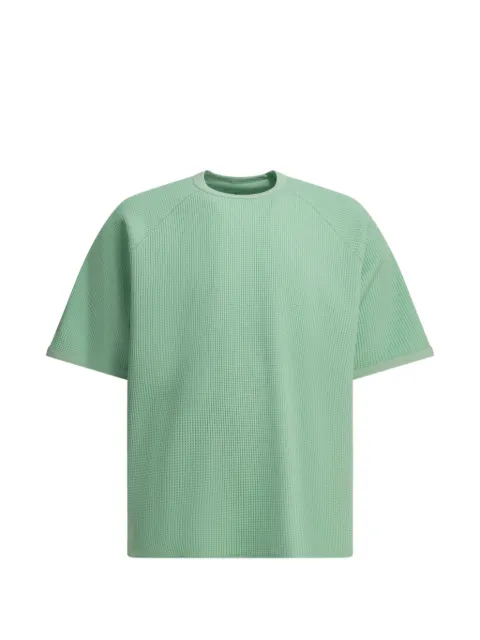 Goldwin waffle-knit raglan-sleeve T-shirt