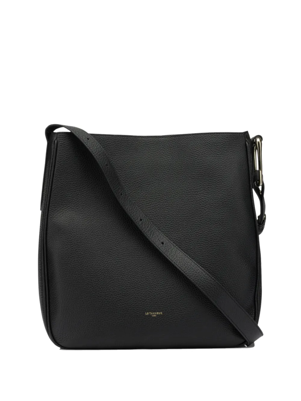 Le Tanneur Large Hobo shoulder bag - Nero