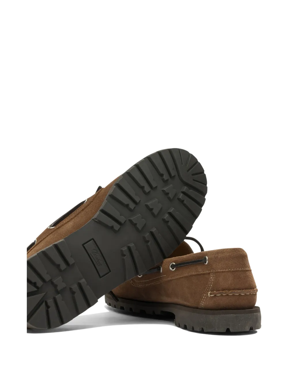 Paraboot Malo bootschoenen met chunky zool Bruin