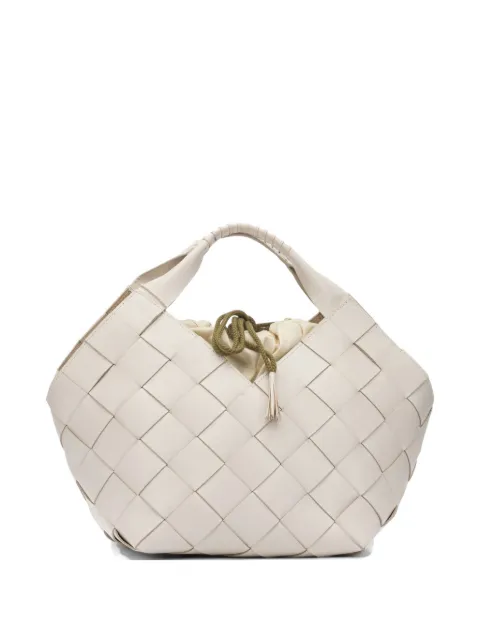 DRAGON DIFFUSION woven leather tote bag