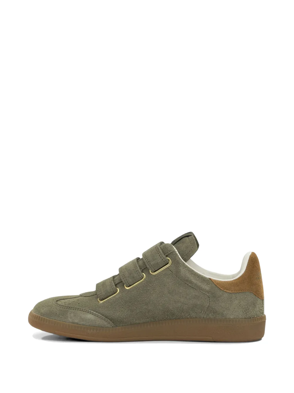 ISABEL MARANT Beth touch-strap sneakers Groen