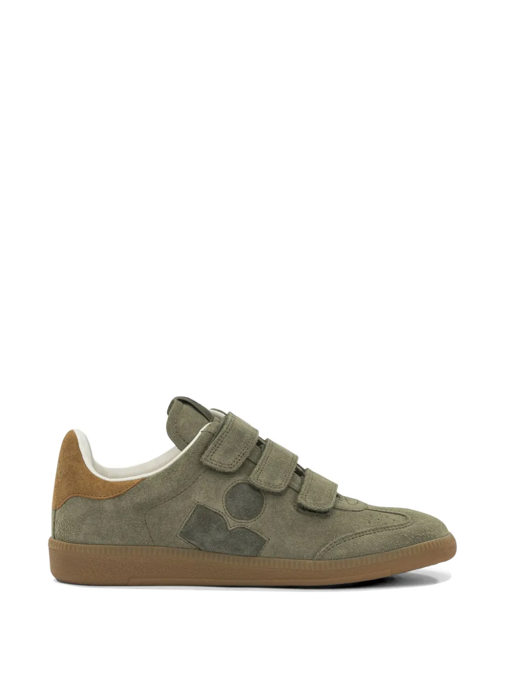 ISABEL MARANT Beth touch-strap sneakers - Grün