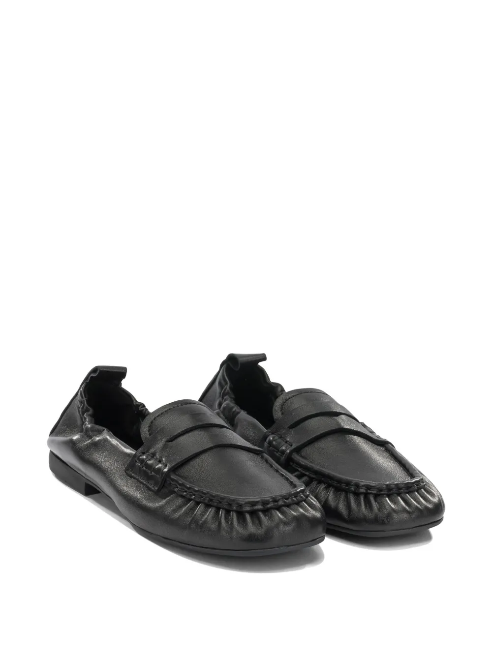 Copenhagen elasticated leather loafers Zwart
