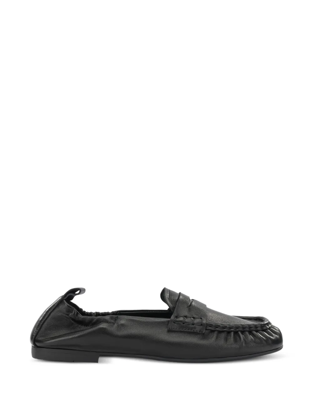 Copenhagen elasticated leather loafers - Nero