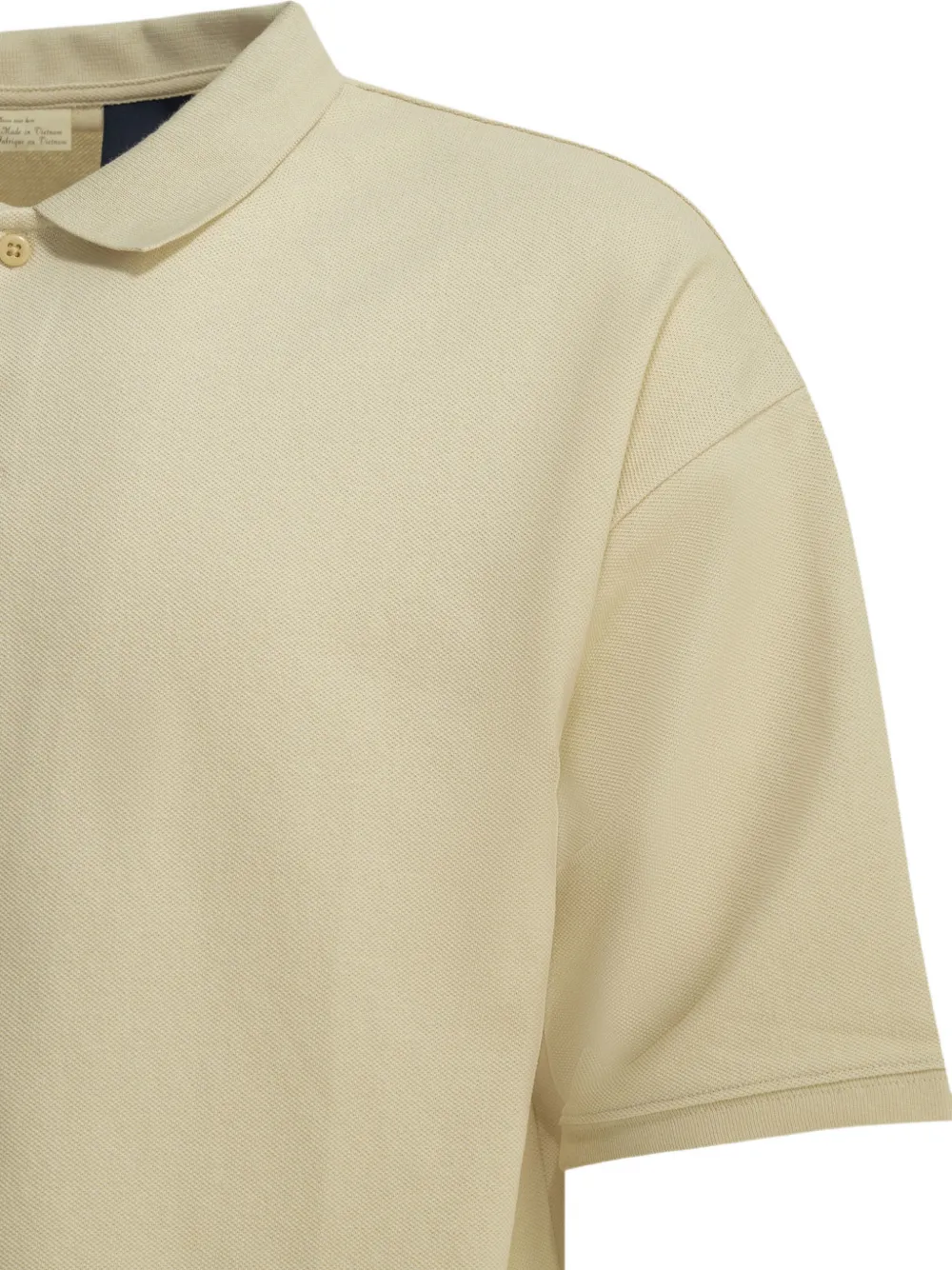 Levi's Poloshirt met geribbelde kraag Wit