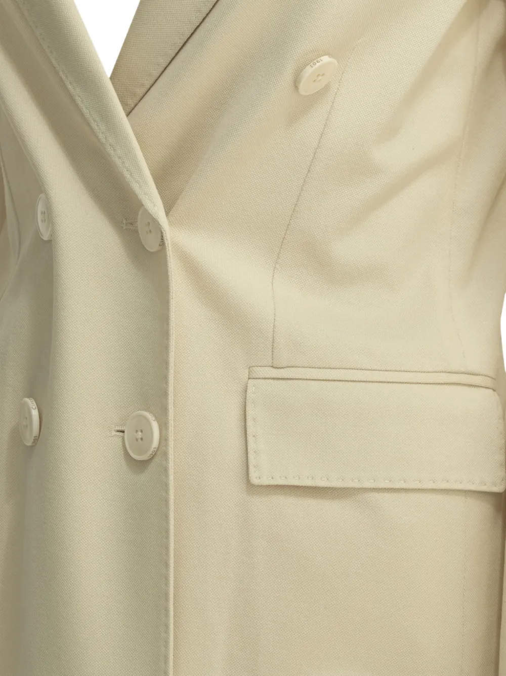 Circolo 1901 Blazer met dubbele rij knopen en puntige revers Beige