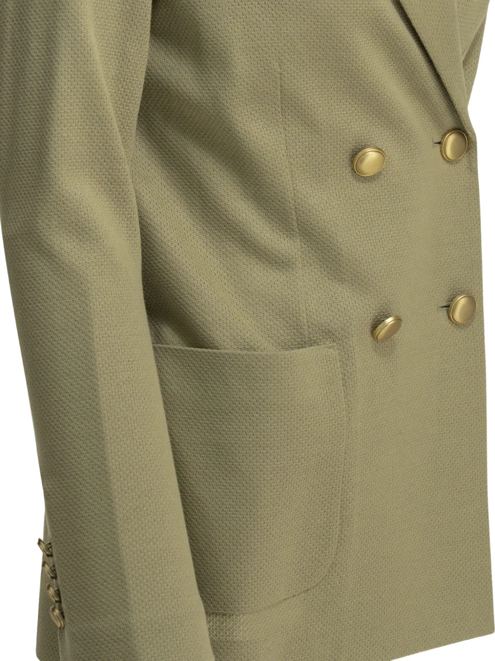 Circolo 1901 Blazer met dubbele rij knopen Groen