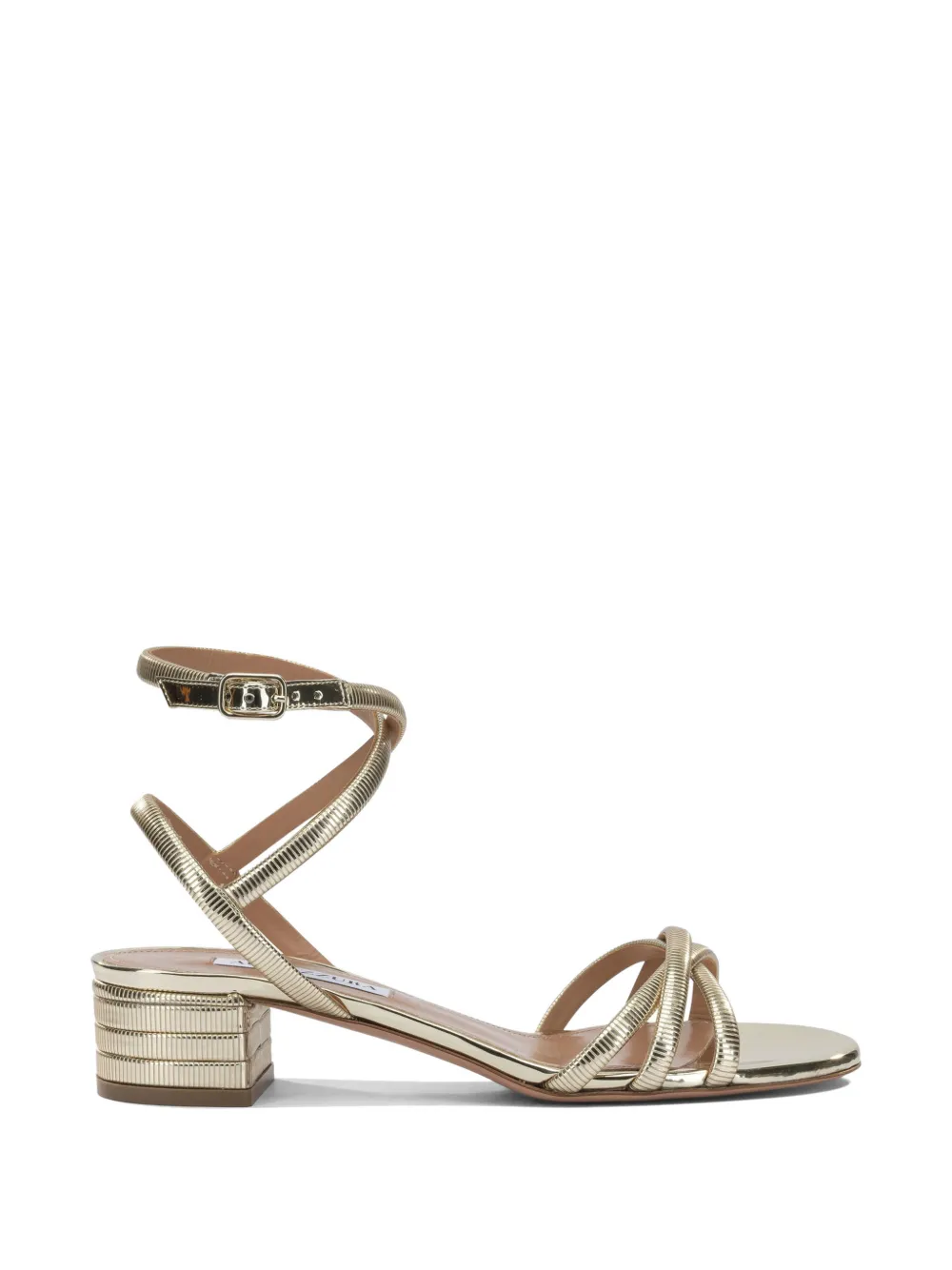 Aquazzura Heatwave strappy sandals Goud