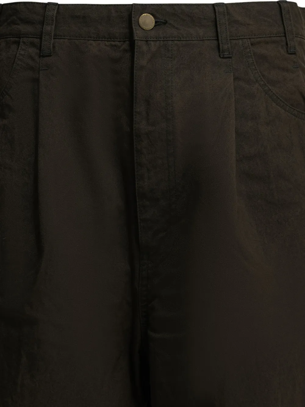 Comme des Garçons Homme Straight plooibroek Groen