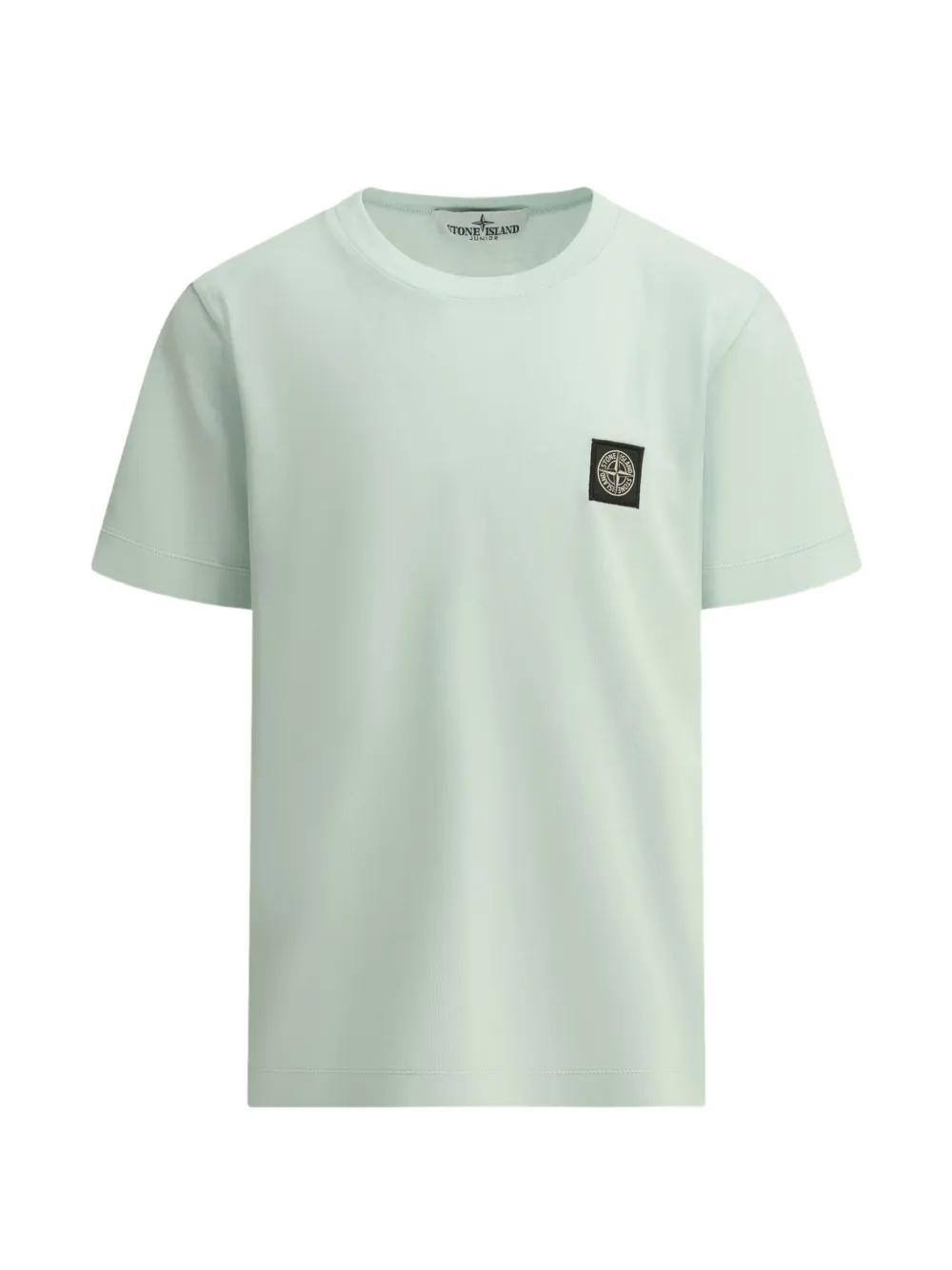 Stone Island Junior logo-patch T-shirt - Blau