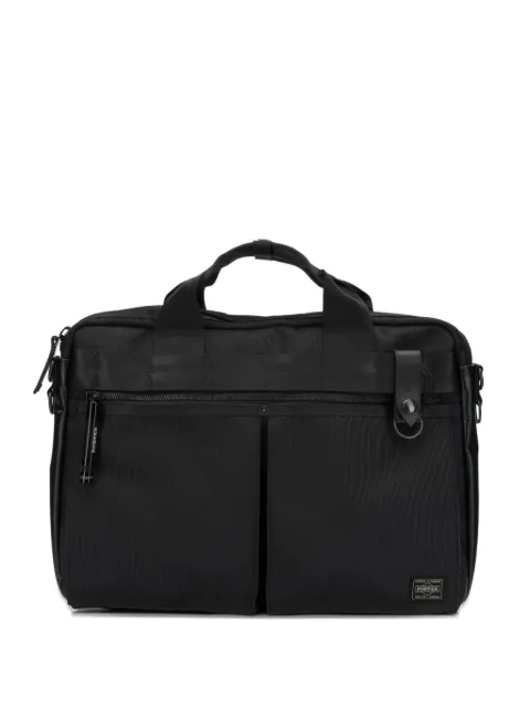 Porter-Yoshida & Co. Heat logo-patch briefcase