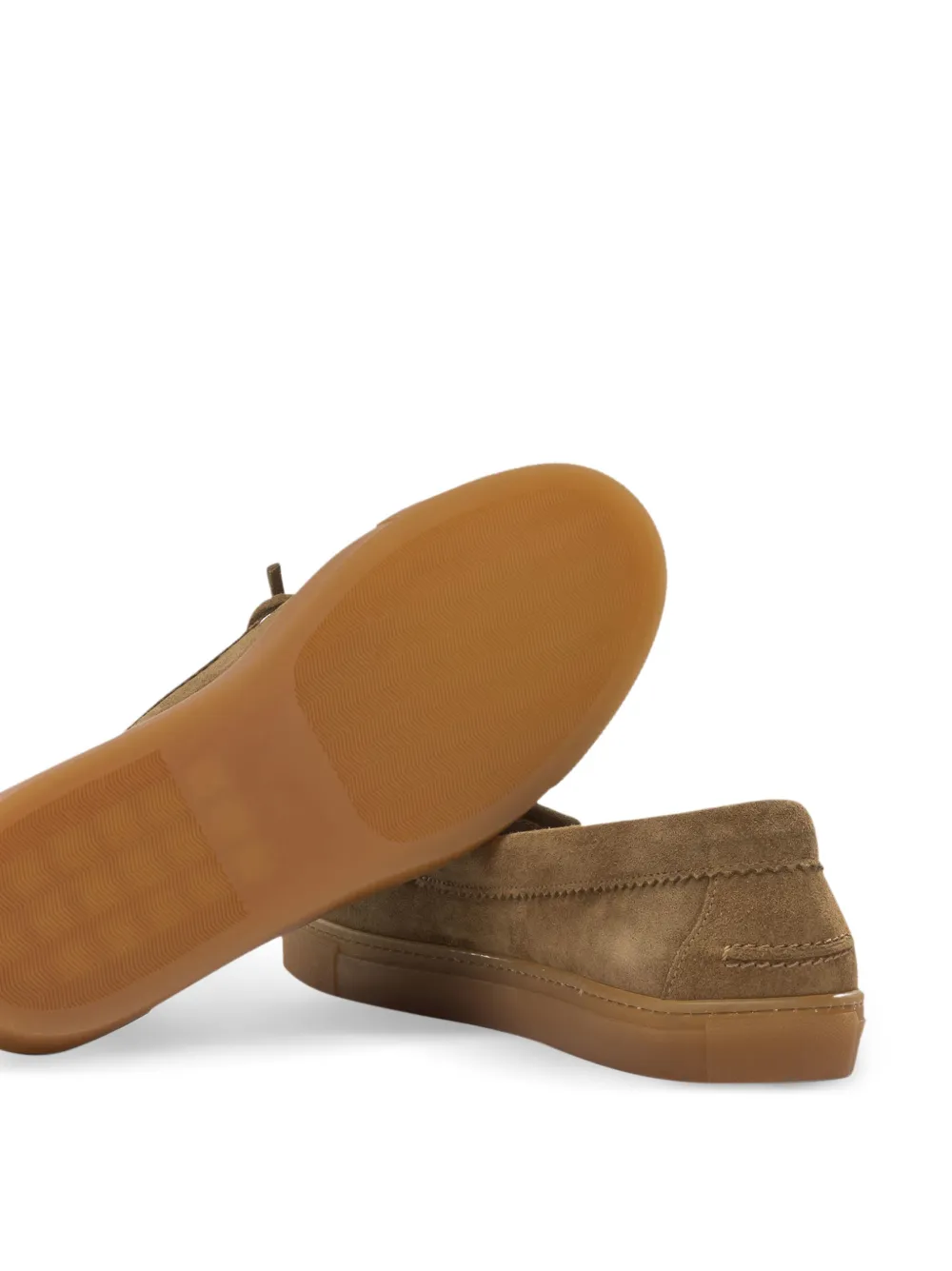 Copenhagen fringed suede loafers Bruin