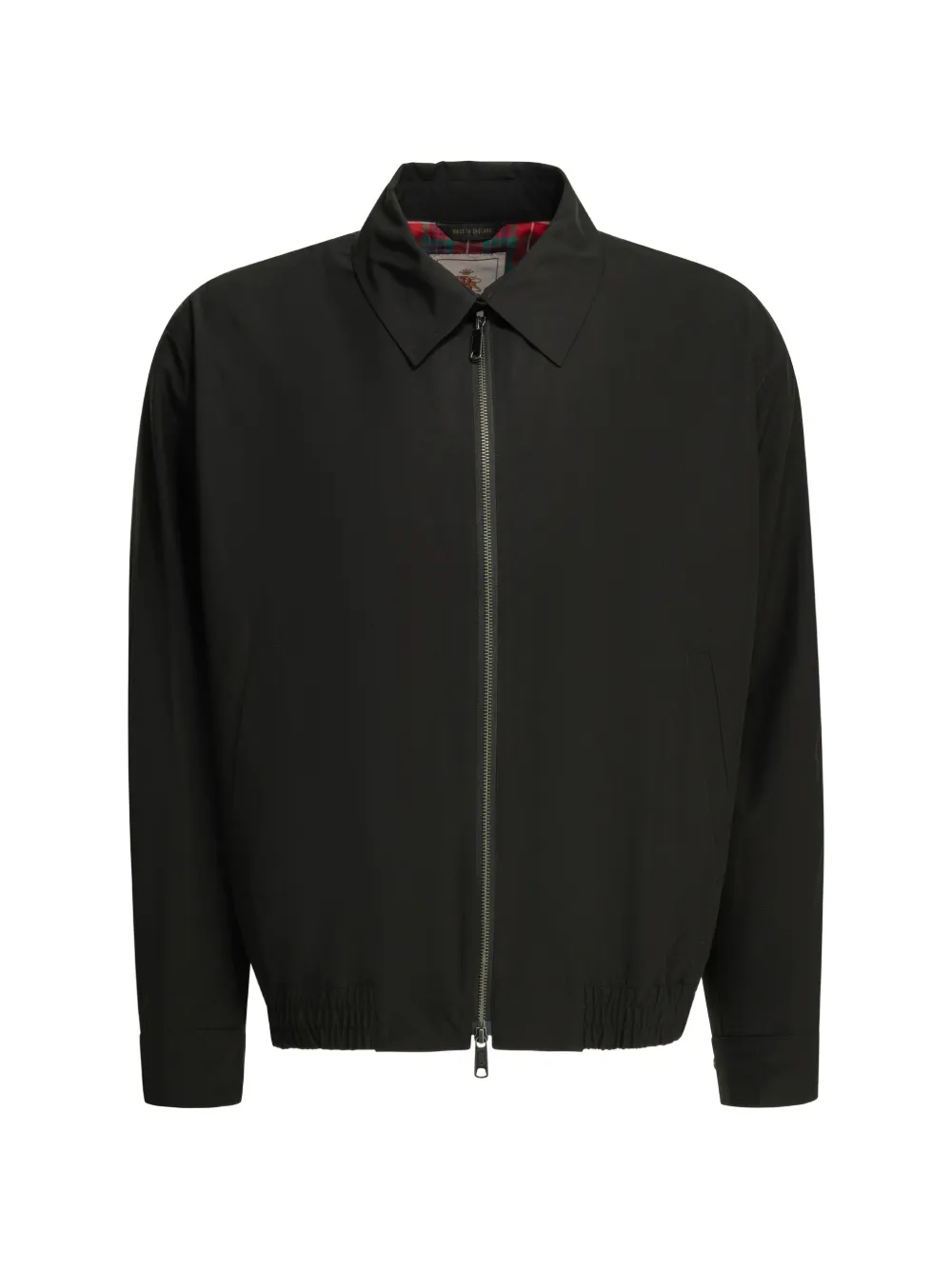 Baracuta 집업 봄버 재킷 | 블랙 | Image 1