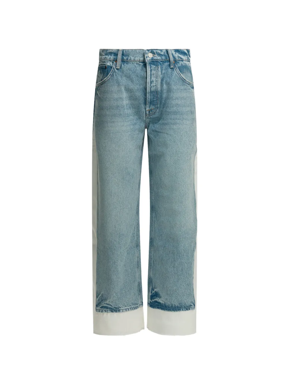 MOTHER The Nachio two-tone jeans - Blu