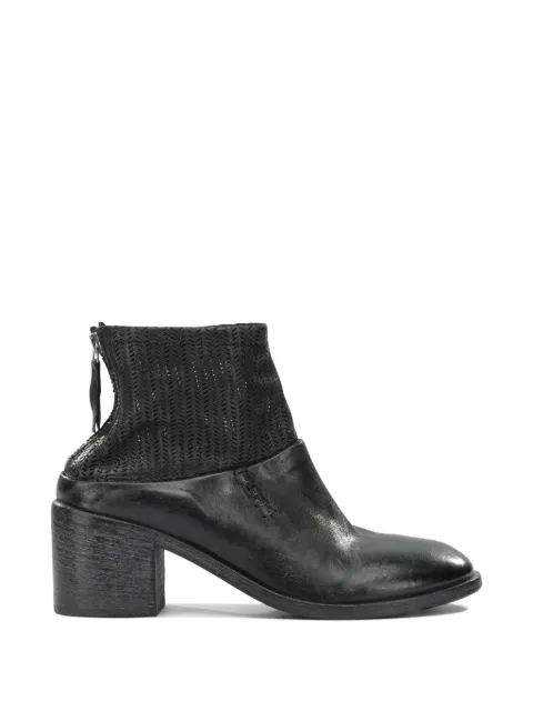 Moma panelled leather ankle boots