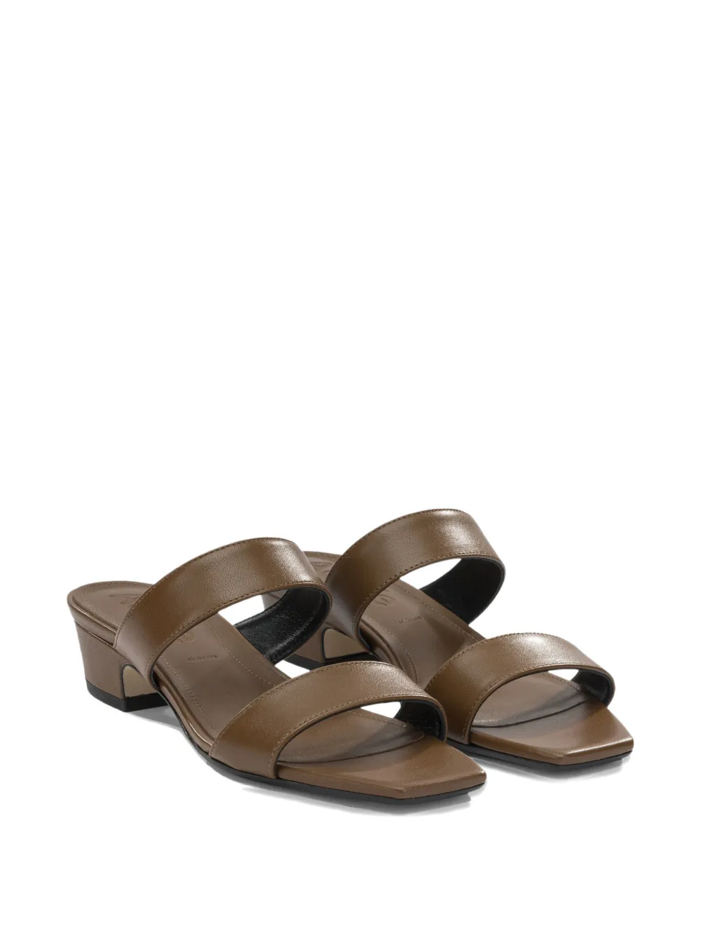 Aeyde Kemi square-toe sandals Bruin