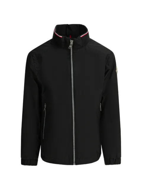 Moncler Enfant logo-patch high-neck bomber jacket