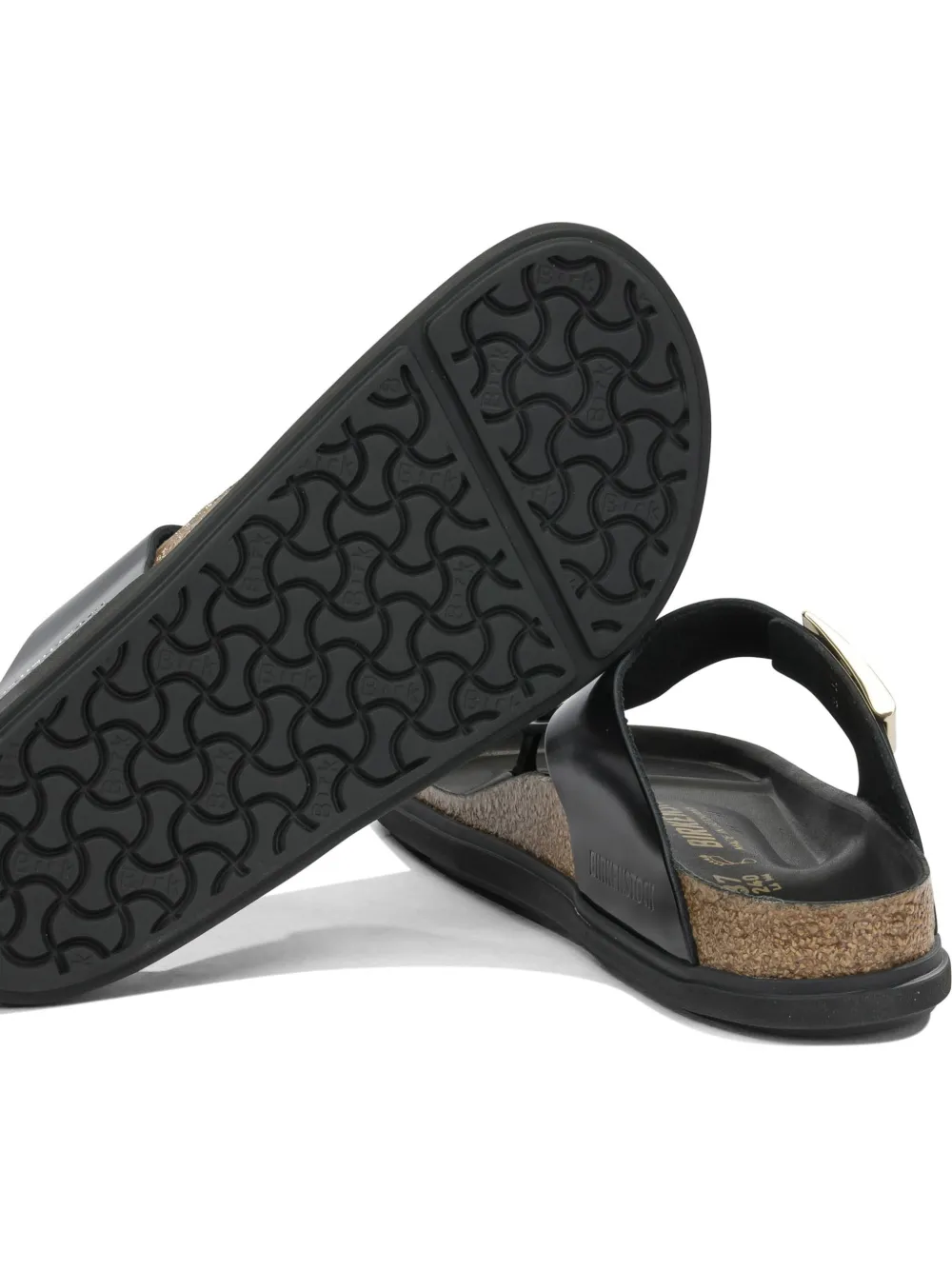 Birkenstock Gizeh Droplet sandalen met gesp Zwart