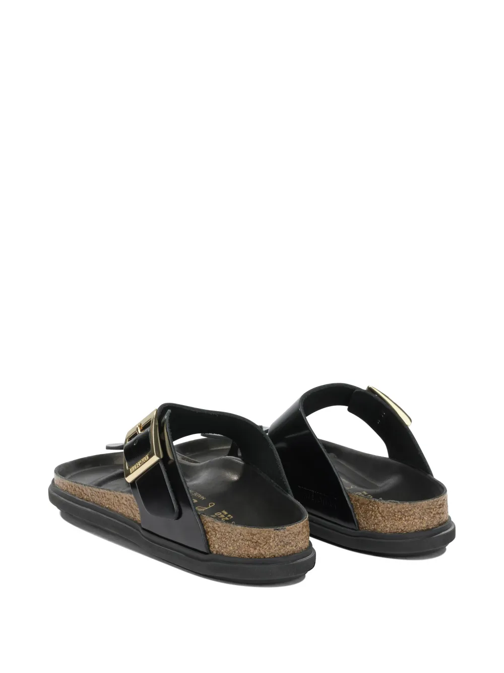 Birkenstock Gizeh Droplet sandalen met gesp Zwart