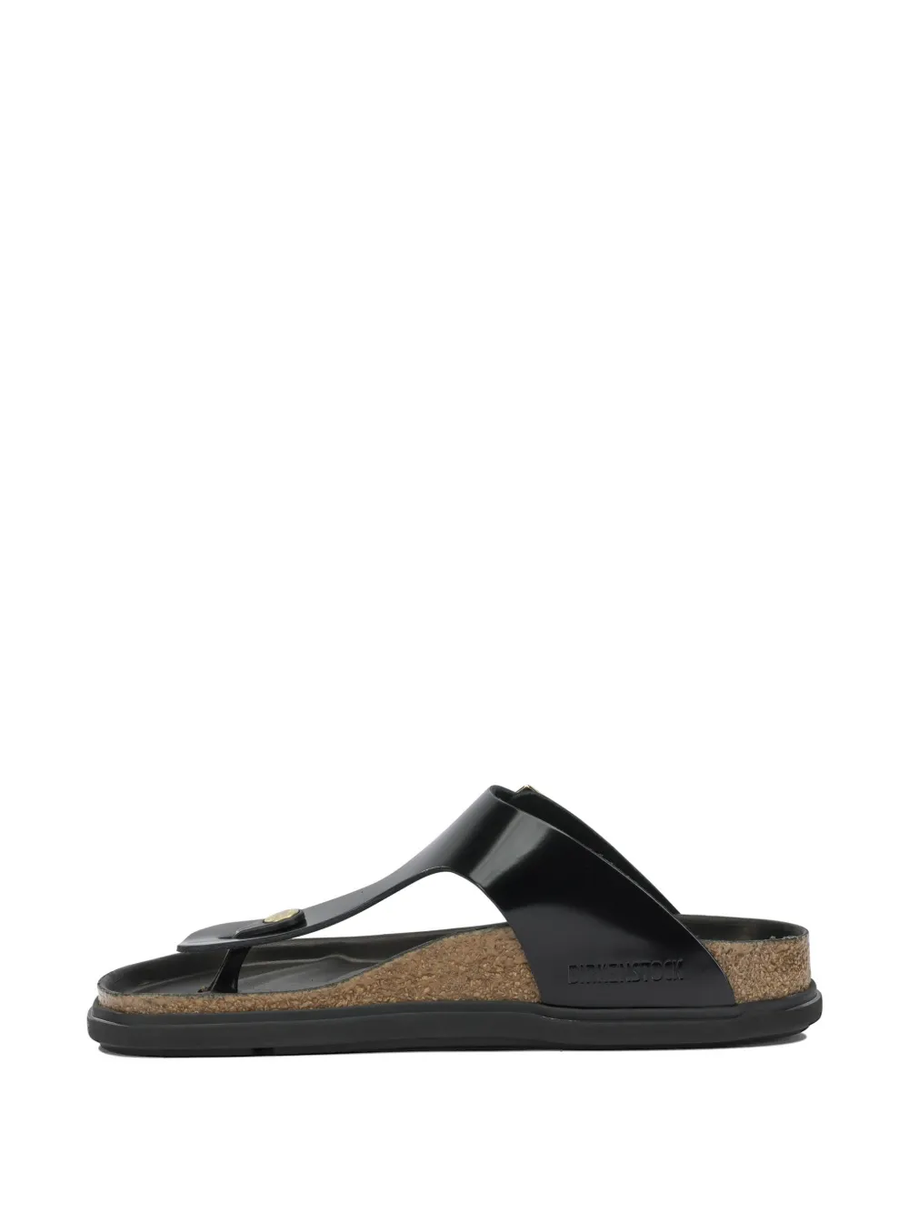 Birkenstock Gizeh Droplet sandalen met gesp Zwart