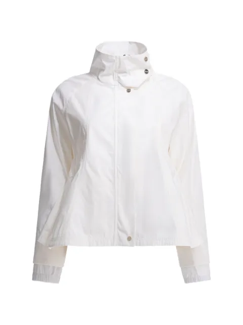 Herno high-neck panelled cape