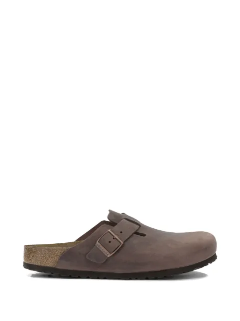 Birkenstock buckle-fastening leather sandals