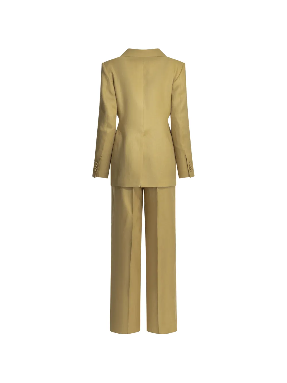 Tagliatore Astra pak met dubbele rij knopen en puntige revers Beige