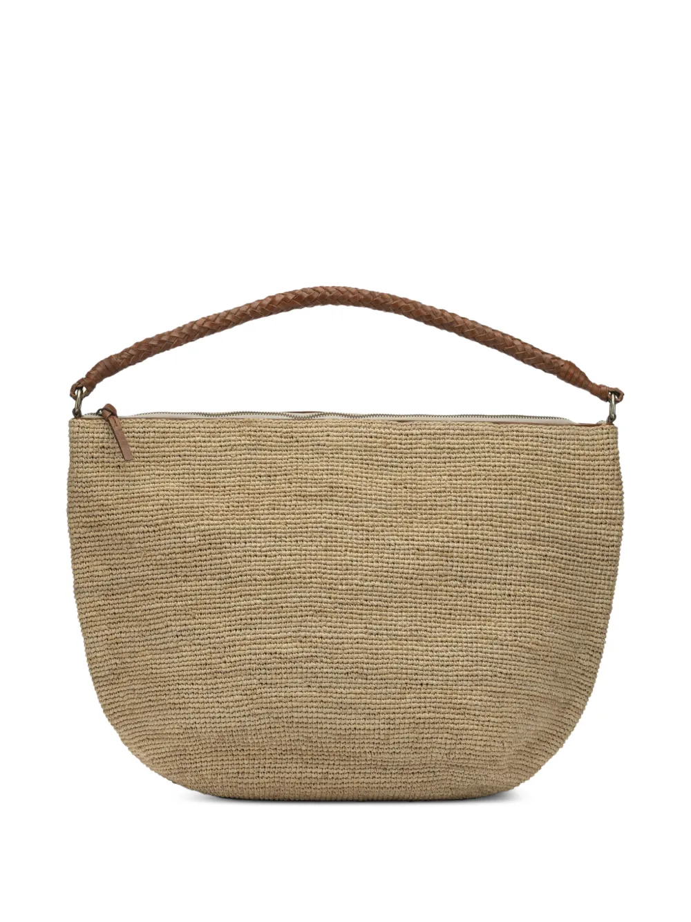 IBELIV Utopia woven braided-handle tote bag - Toni neutri