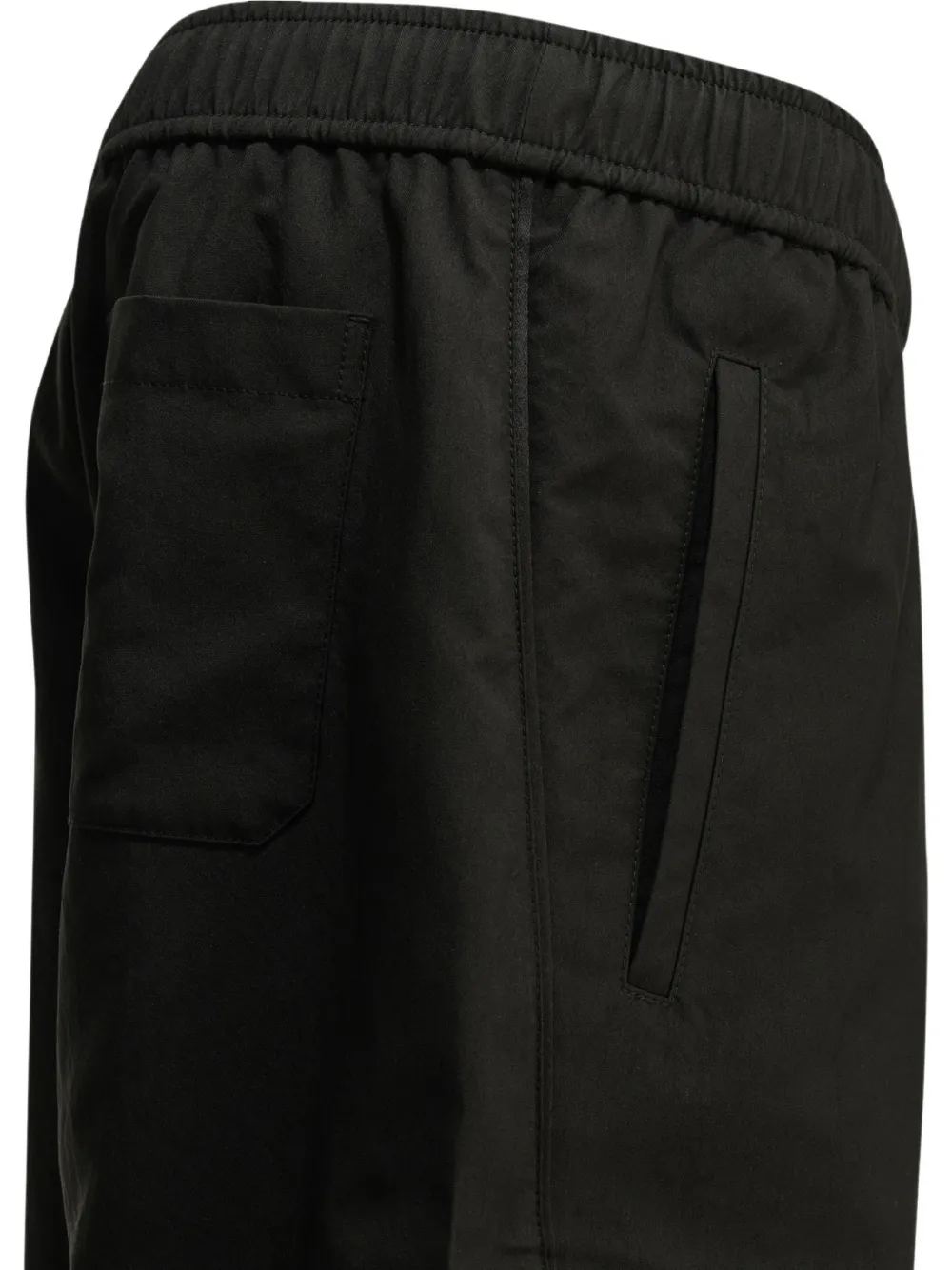 Givenchy Paris shorts met elastische tailleband en jacquard Zwart