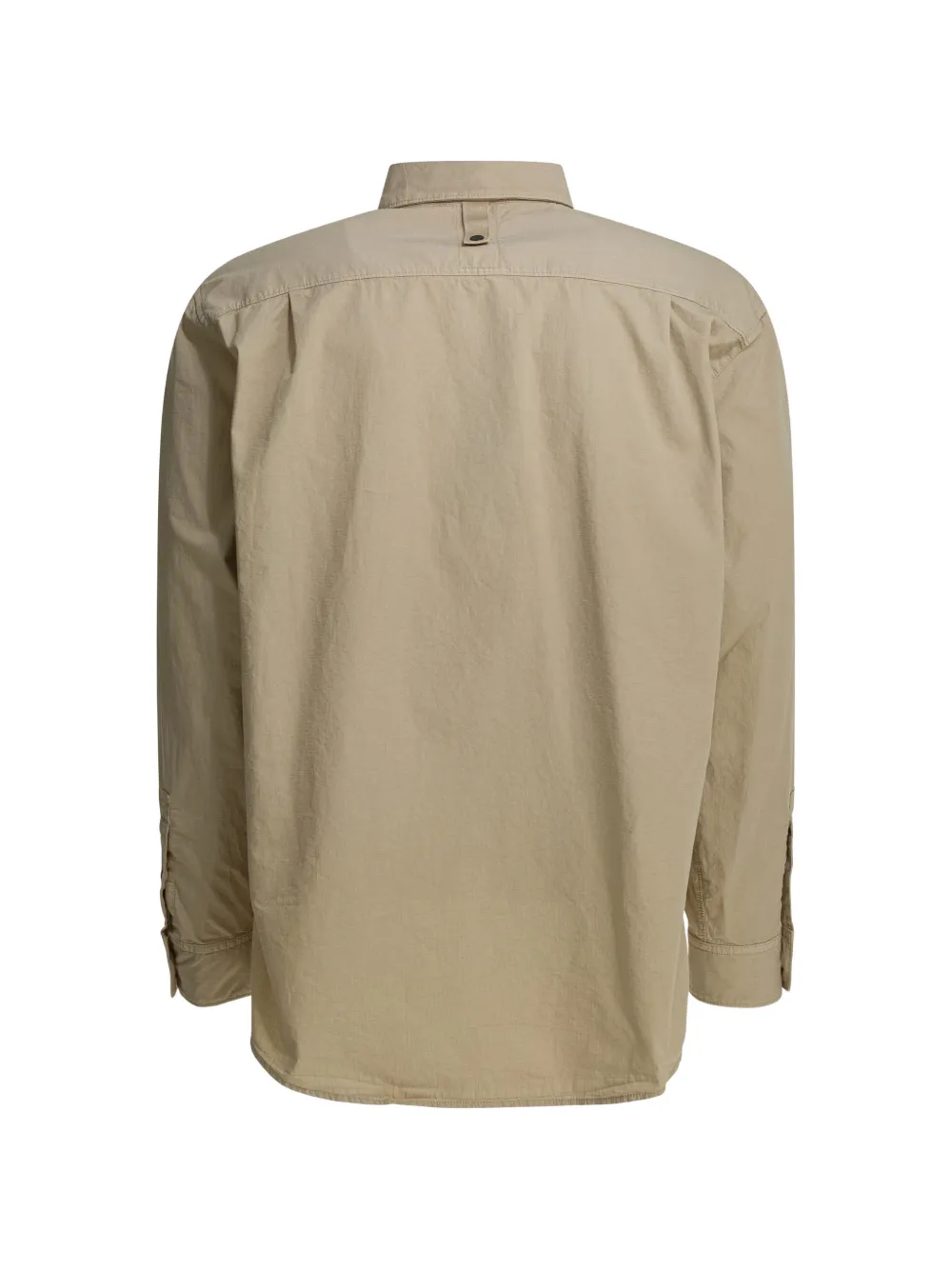 Stone Island Overhemd met geborduurd logo Beige