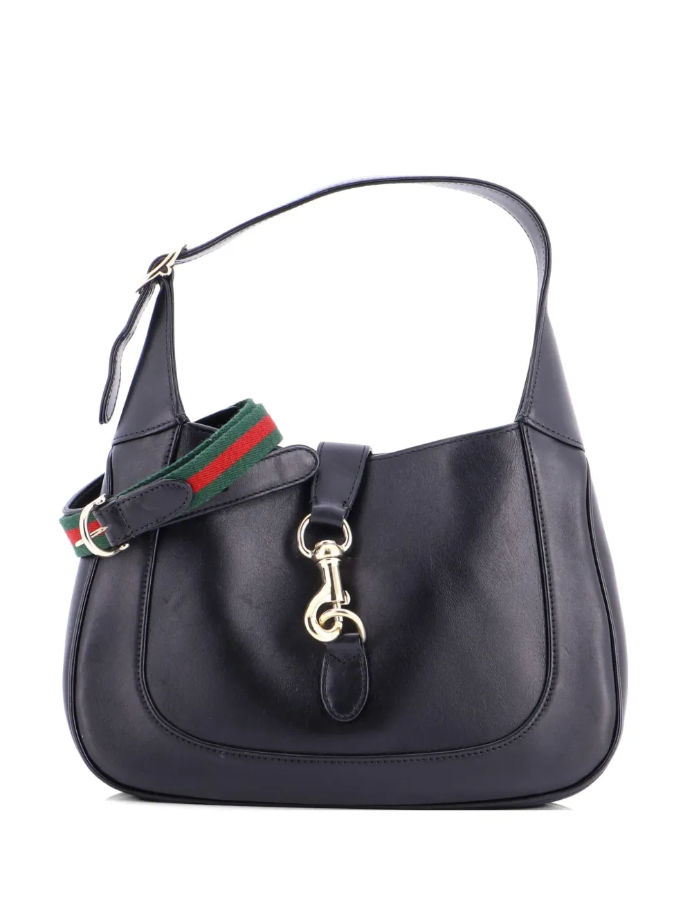 Gucci Pre-Owned Jackie 1961 Leather Small hobo bag - Nero