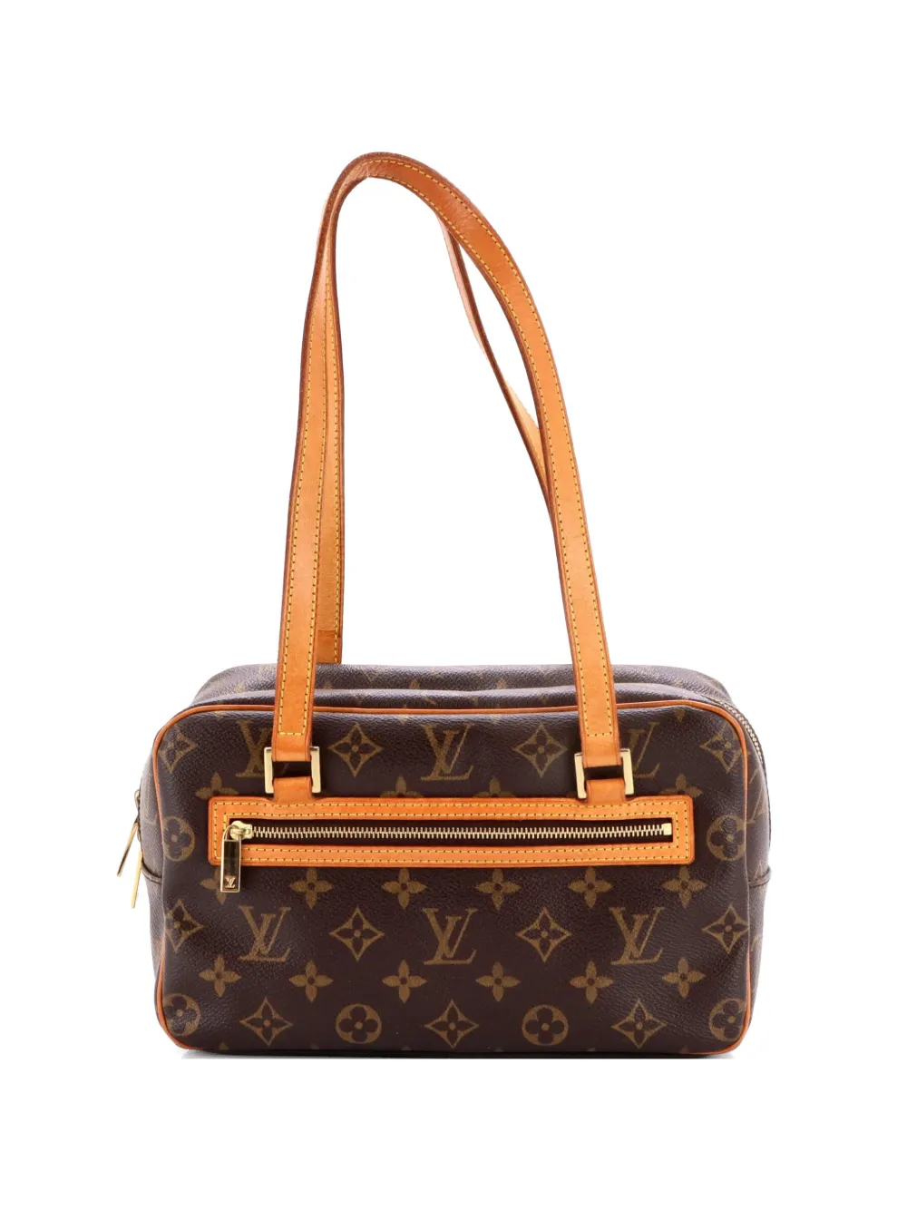 Louis Vuitton Pre-Owned Cite Handbag Monogram Canvas MM shoulder bag - Brown