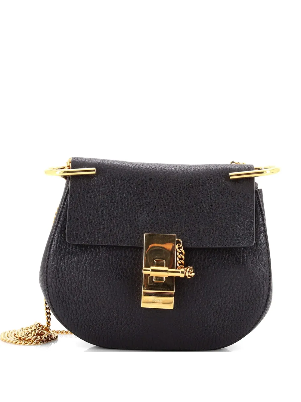 Chloé Pre-Owned Drew Leather Mini crossbody bag - Nero