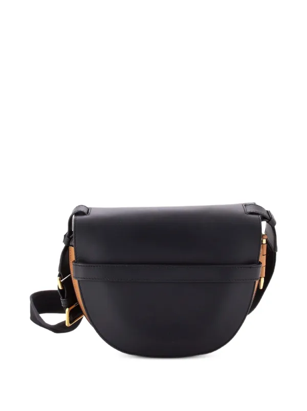 Loewe Pre-Owned Gate Dual Shoulder Bag Leather Small Crossbody Bag