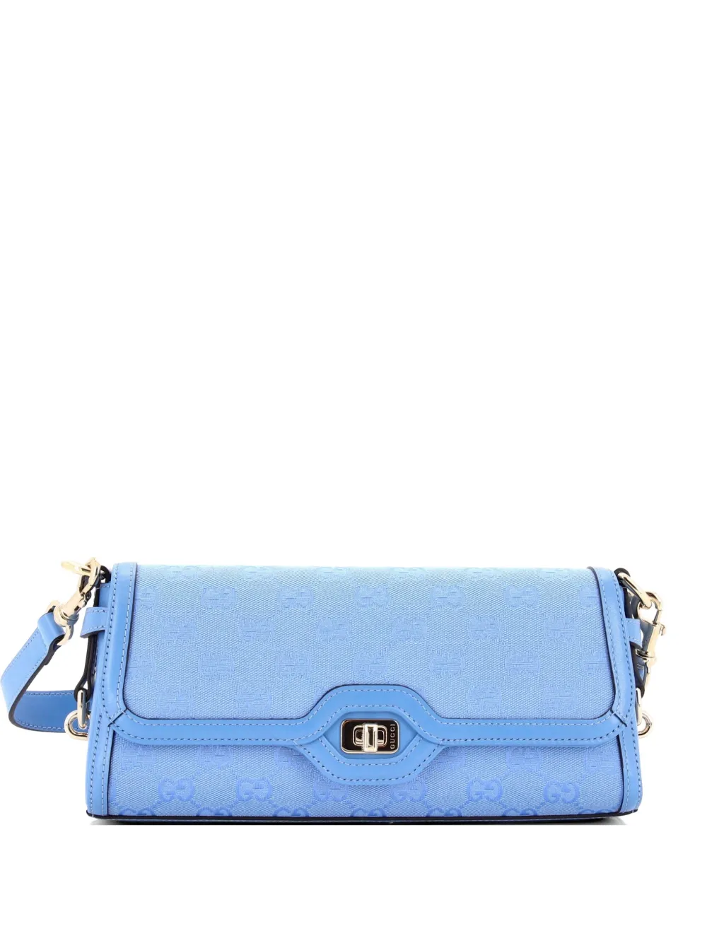 Gucci Pre-Owned Luce Canvas Small shoulder bag - Blu
