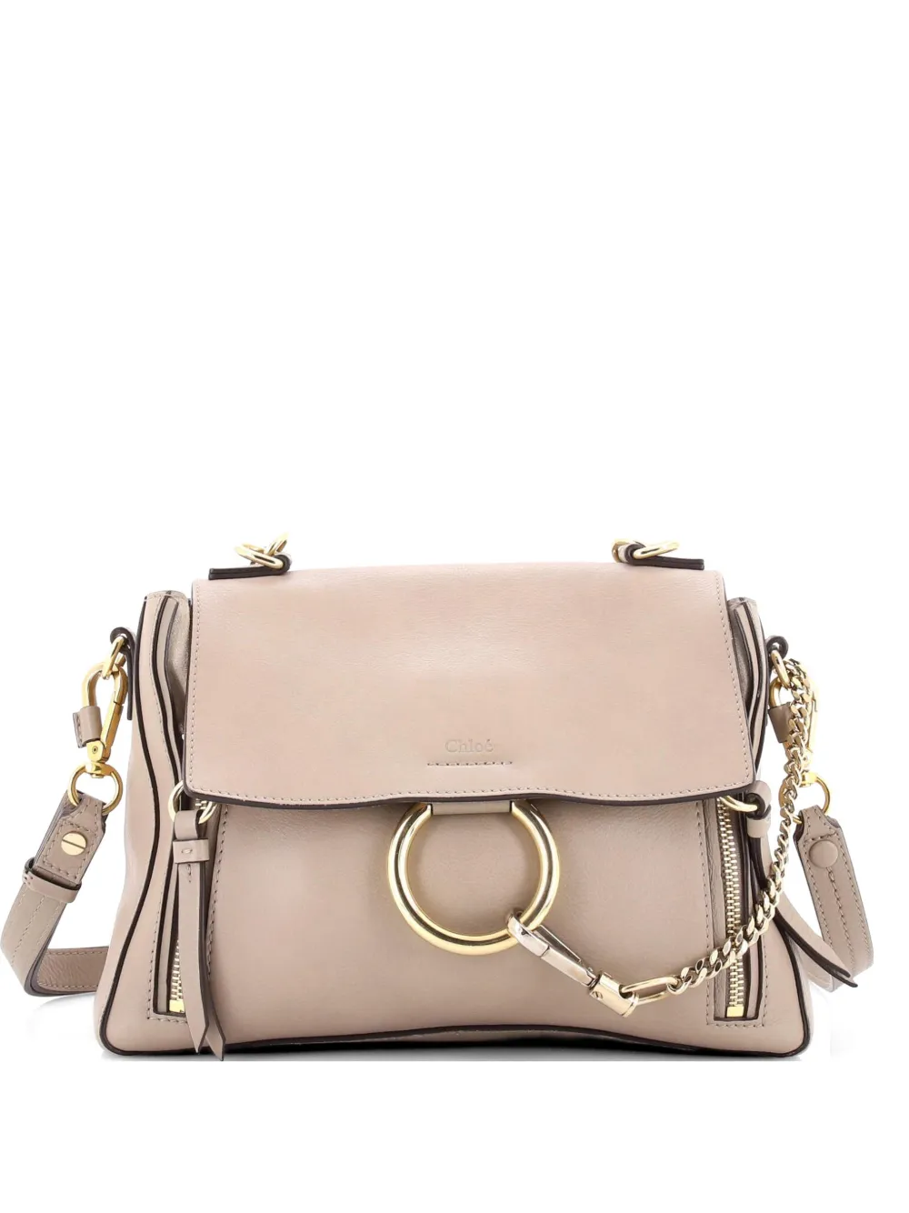 Chloé Pre-Owned Faye Day Bag Leather Small satchel - Toni neutri