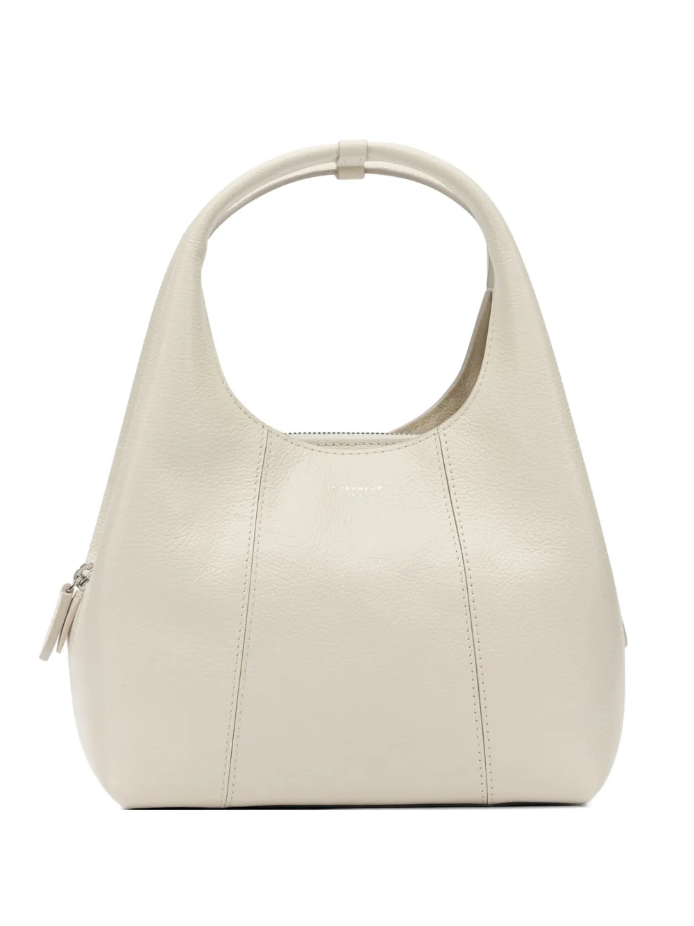 Le Tanneur small Juliette grained leather tote bag - Toni neutri
