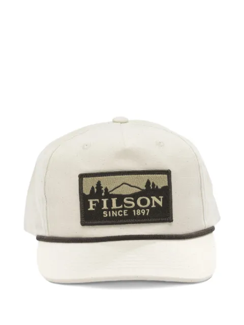 Filson logo-patch rope-detail cap