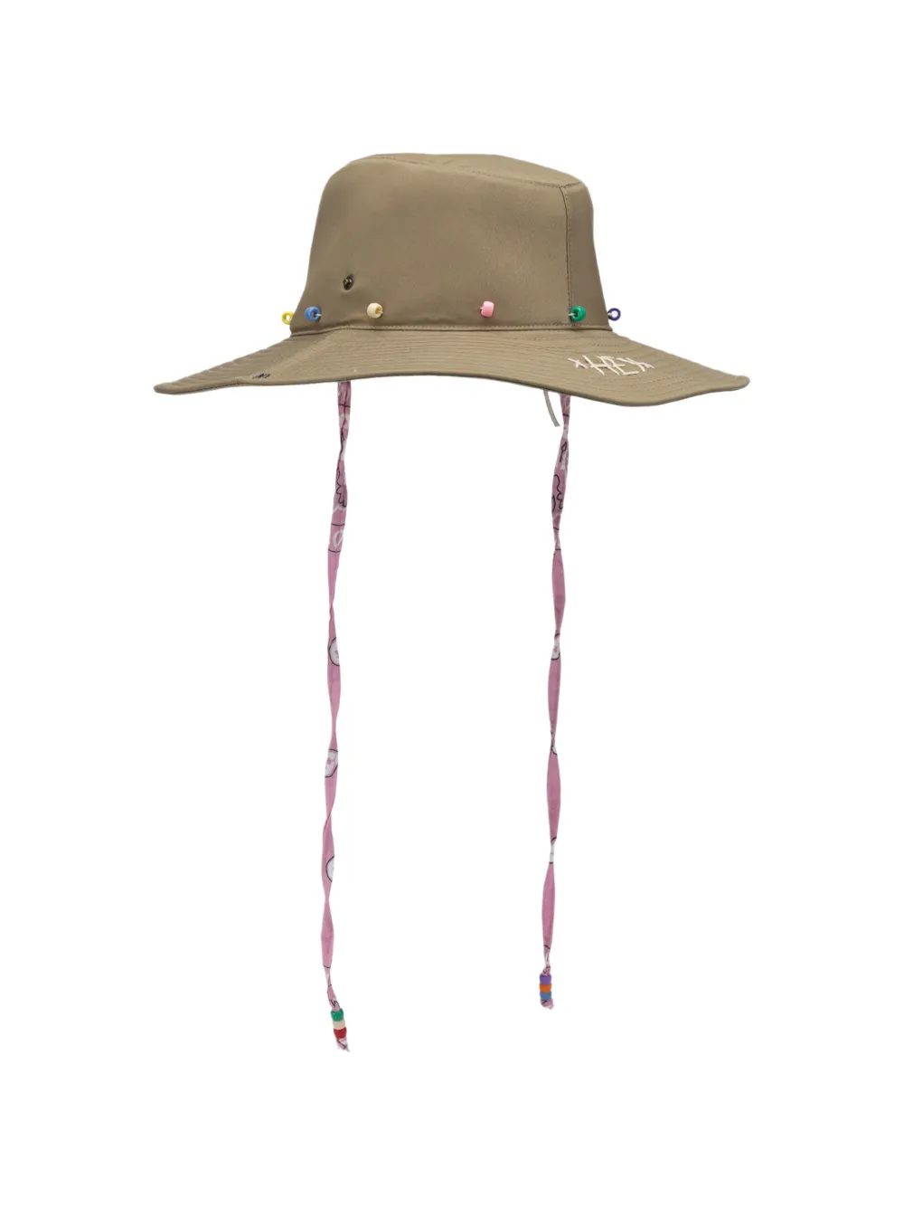 THE HAT GANG bead-embellished fedora hat - Toni neutri