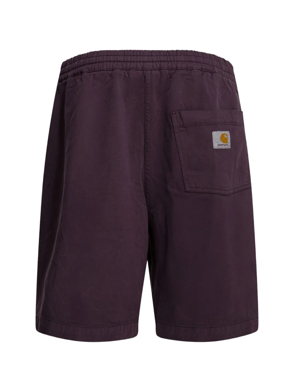 Carhartt WIP Shorts met logopatch en trekkoord Paars