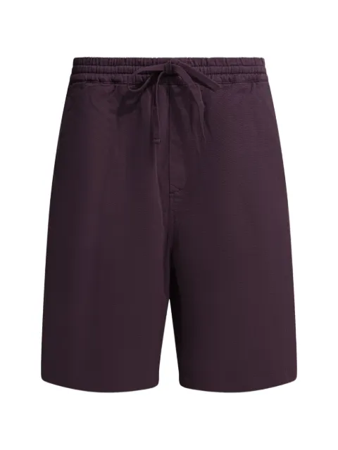 Carhartt WIP logo-patch drawstring shorts