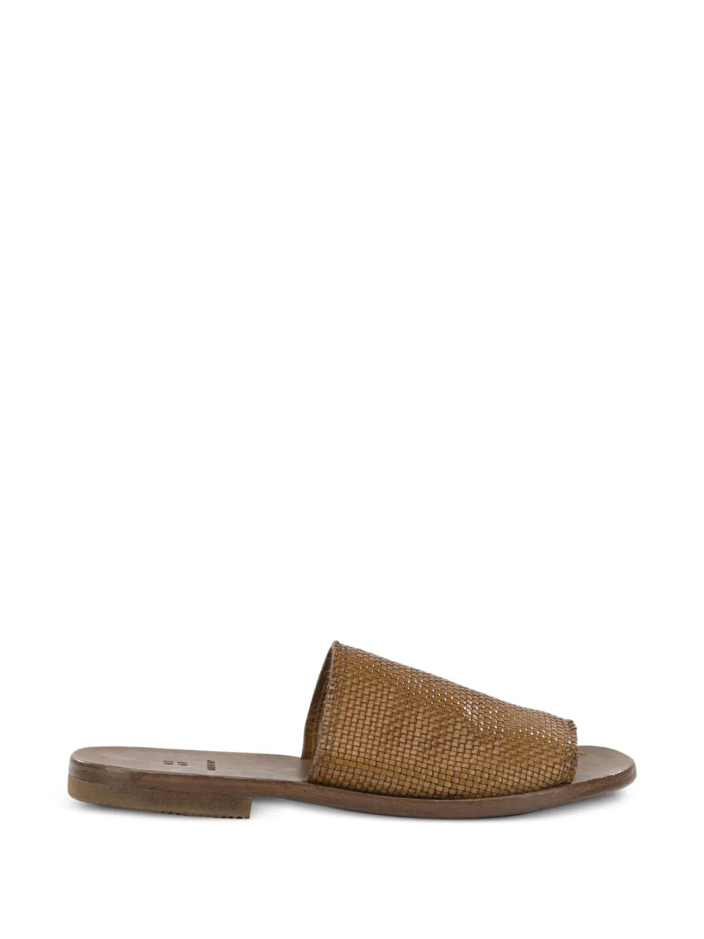 Moma Indina woven leather sandals Beige