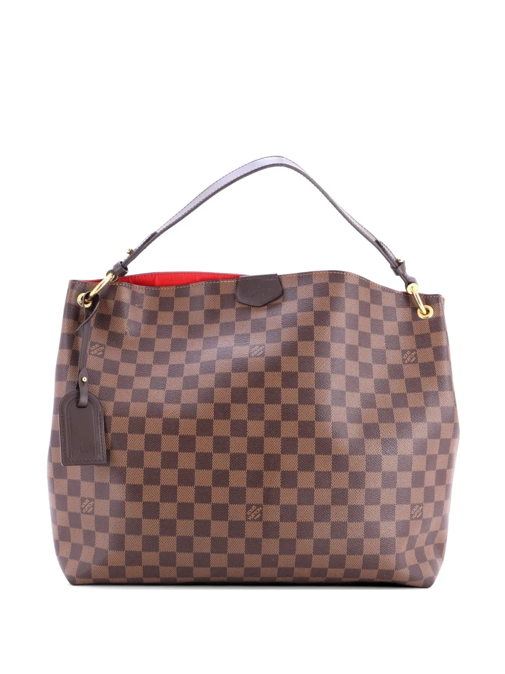 Louis Vuitton Pre-Owned Graceful Handbag Damier MM hobo bag - Braun