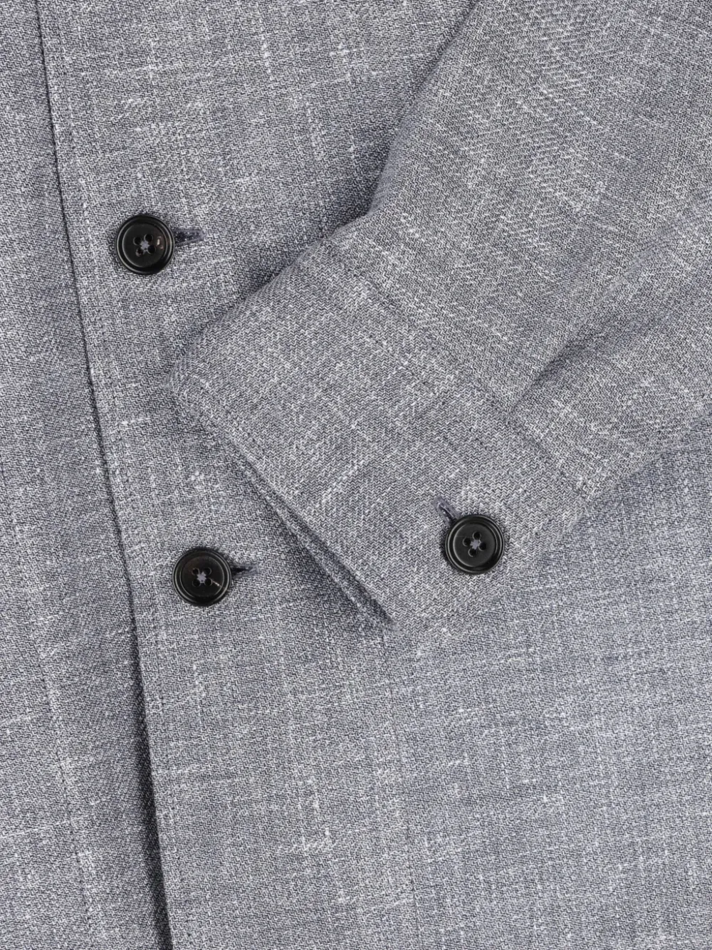 Zegna Overhemd met klepzak en knopen Grijs