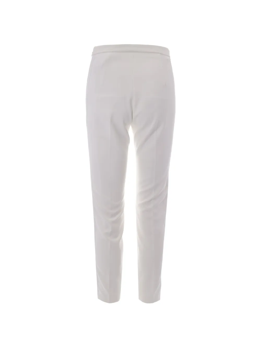 Elisabetta Franchi Pantalon met knoop Wit