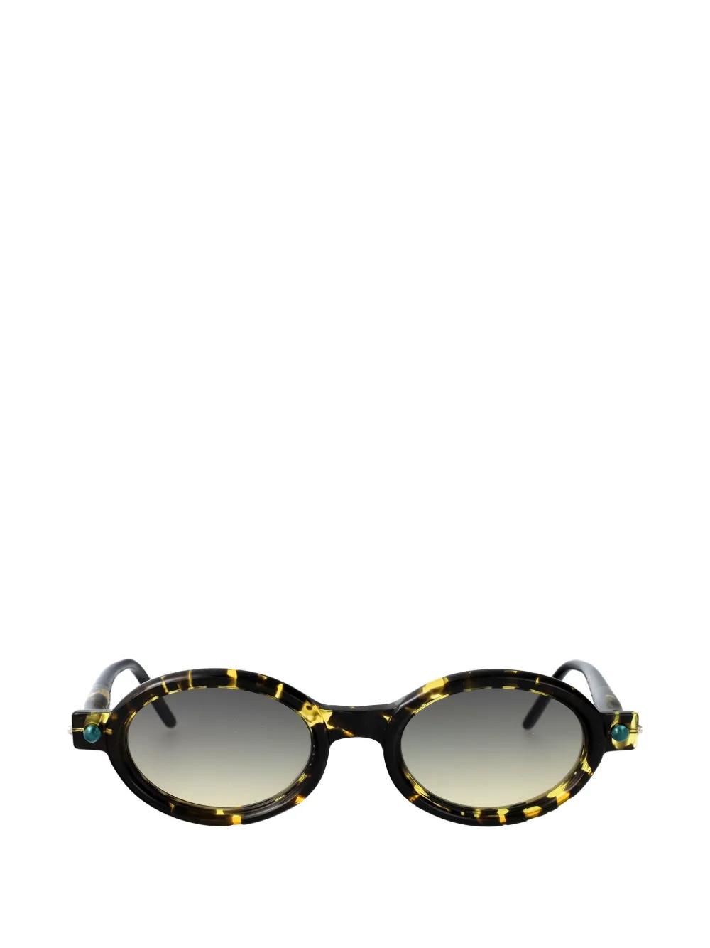 Kuboraum Maske P6 oval-frame sunglasses - Nero